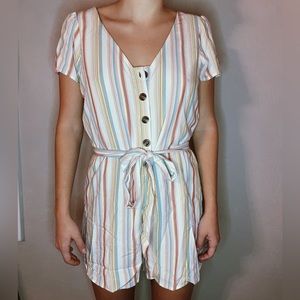 Striped Romper